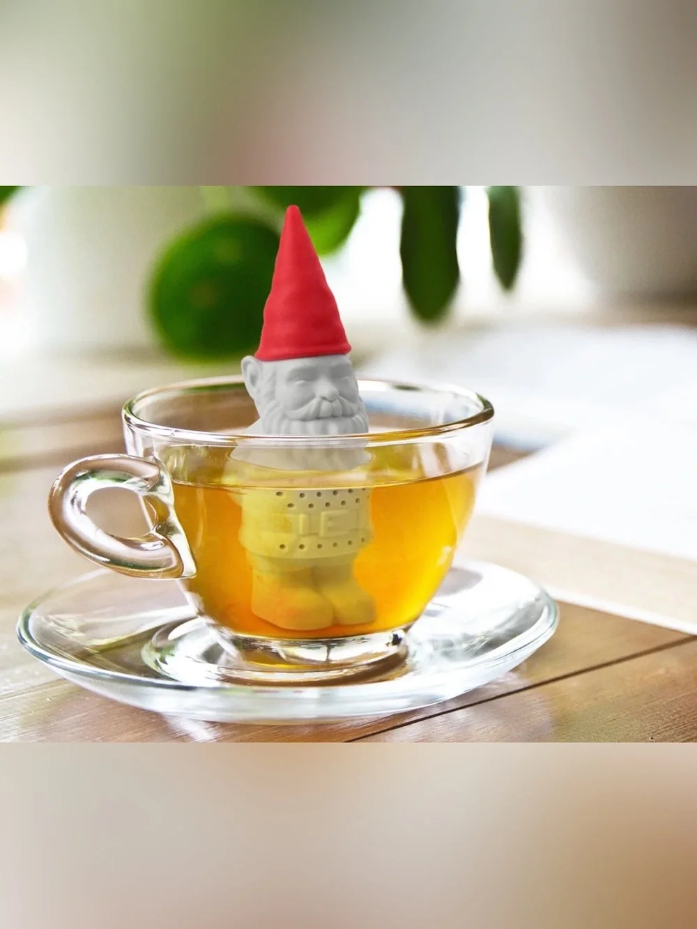 NIB FRED Brand Gnome Brew - Silicone Loose Leaf Tea Infuser 🎁